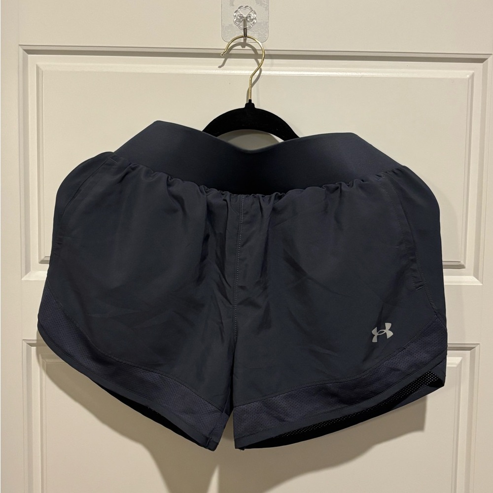Under Armour Women's Dark Gray Athletic Shorts